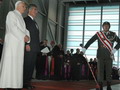 Benedikts XVI Austrijā – sagaidīšanas ceremonija Vīnes starptautiskajā lidostā