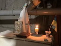 Ukraiņu priesteri svin Sv.Mises Kijevas bumbu patvertnēs