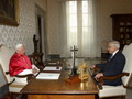 Izraēlas prezidenta Kacava vizīte Vatikānā
