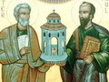 Baznīca svin: Svētie apustuļi Pēteris un Pāvils (29.jūnijs)