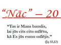 Izdevums "Nāc" svin 20. gadadienu