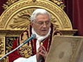 Benedikta XVI vēstījums "Urbi et Orbi": Ziemassvētki ir cerība katram cilvēkam (video)