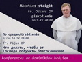 Tiešsaistes konferences ar dominikāņu brāļiem