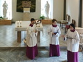 Ezeres baznīcā izskan gregoriskie dziedājumu