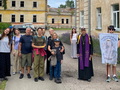 Svētceļnieki devušies ceļā, lai piedalītos Dievmātes svētkos Kuldīgā