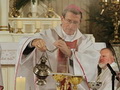Apustuliskā nuncija Luidži Bonaci atvadu Svētā Mise