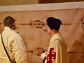 Turīnas līķauts. Ceļojošās izstādes atklāšana 1. martā Saldū.