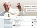 'Pāvests Latvijā 2018' - sociālo tīklu konti,kas atspoguļos gatavošanospāvesta vizītei