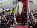 Foto: pāvests Francisks Latvijā