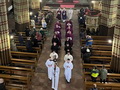 Divi Garīgā semināra audzēkņi saņem garīdznieka tērpu