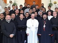 Pāvests Ēģiptē: tikšanās ar Baznīcas klēru, reliģiskajiem, semināristiem