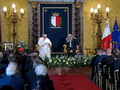 Francisks: "Neļausim izgaist sapnim par mieru"