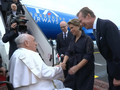 Pāvests Francisks ierodas Luksemburgā