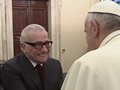 Vatikānā ierodas amerikāņu kinorežisors Mārtins Skorsēze (video)