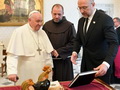 Pāvests Francisks tikās ar Ukrainas premjerministru