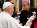 Pāvests kopā ar korejiešu svētceļniekiem piemin svēto Kimu Tegonu