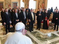 Pāvests tiekas ar Eiropas Rabīnu konferences delegāciju