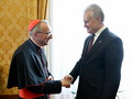 Kardināls Parolins pieņem audiencē Lietuvas prezidentu